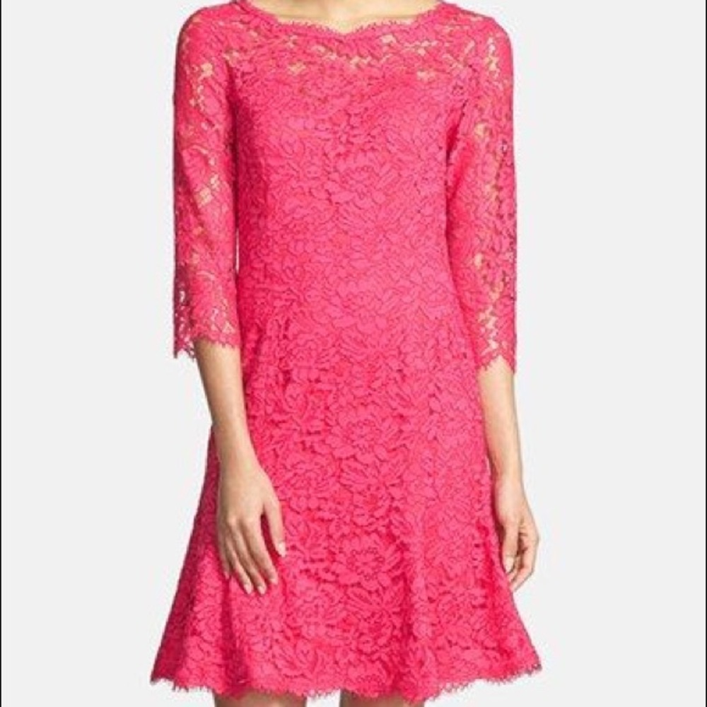 Eliza J Pink Barbie Tulip Dress